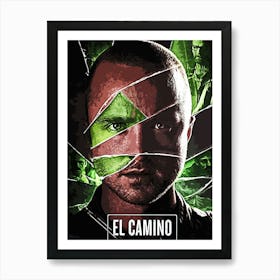 El Camino Breaking Bad movie Art Print