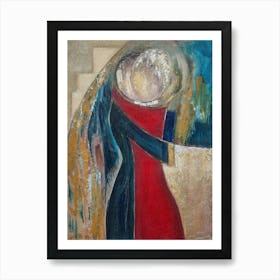 The Kiss, Angel of Love, Contemporary Bedroom Art Art Print