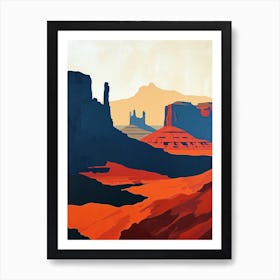 Monument Valley Art Print