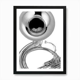 Sousaphone Musical Instruments Brass Instruments Art Print