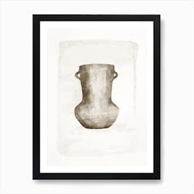 Watercolor Art 'Vase II', Aga Szafranska Art Print