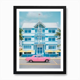 Crane Beach Barbados 70's Art Print