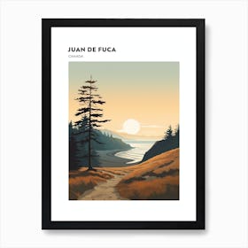 Juan De Fuca Marine Trail Canada 1 Hiking Trail Landscape Poster Art Print