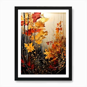 Autumn Leaves 63 Art Print