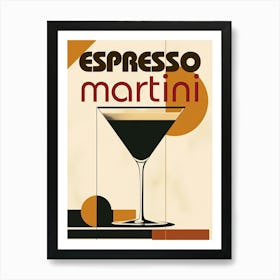 Espresso Martini Art Print