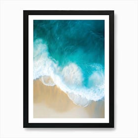 Sand And Ocean 1 Art Print