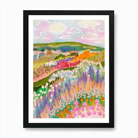 Colorado Colorful Scenery Art Print