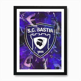 Bastia Brokem Glass 1 Art Print