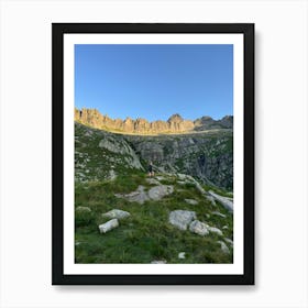 Italian Mountains Art Print