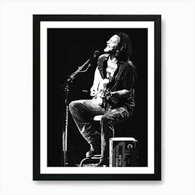 Eddie Vedder Lead pearl jam music band 3 Art Print