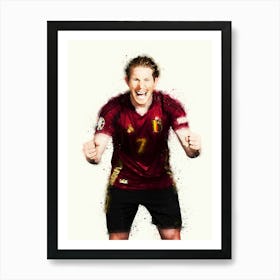 Kevin De Bruyne 1 Art Print