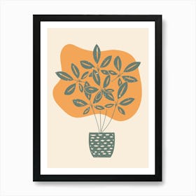 Potted Plant 11 Art Print