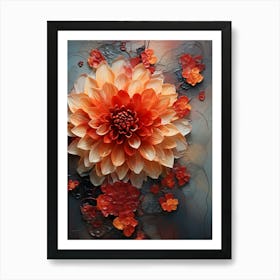 Dahlia 1 Art Print