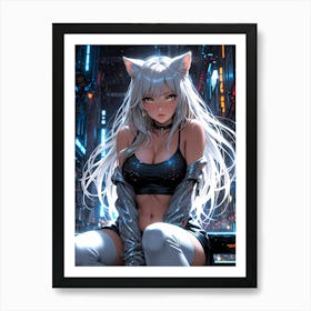 Anime Girl 14 Art Print