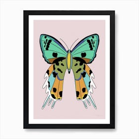 Colorful Butterfly Art Print