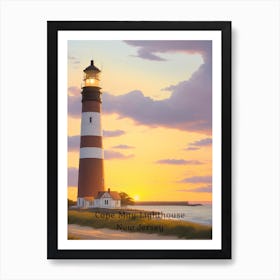 Copp May Lighthouse Art Print