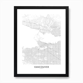 Vancouver Art Print