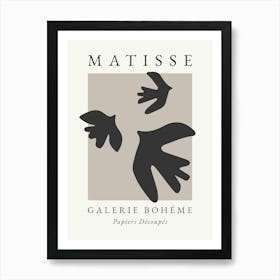 Matisse Print Black Birds Art Print