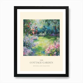 Cottage Garden Poster English Oasis 7 Art Print