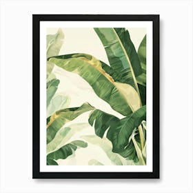 Banana Leaves 15 Art Print