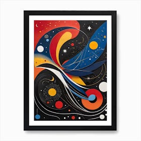 Bird In Space Art Print