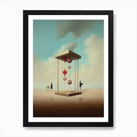 'The Clock' Art Print