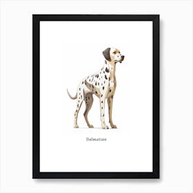 Dalmatian Kids Animal Poster Art Print