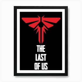 Last Of Us Logo 1 Art Print