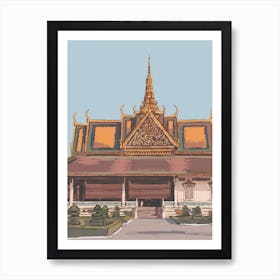 Phnom Penh Art Print