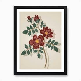 Wild Roses Art Print