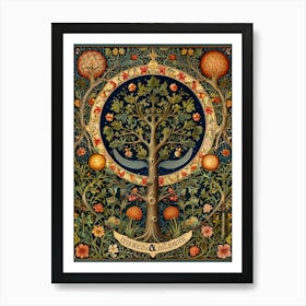 William Morris Tree Of Life 33 Art Print