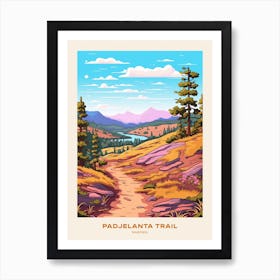 Padjelanta Trail Sweden 1 Hike Poster Art Print