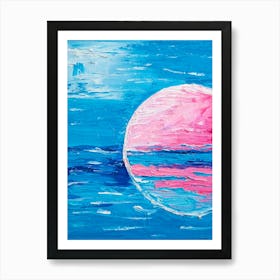 Pink Moon Art Print