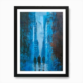 'Blue City' Art Print