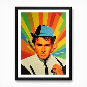 Val Kilmer Colourful Pop Movies Art Movies Art Print