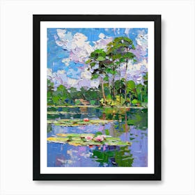 Lily Pond 2 Art Print