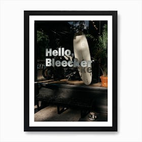 Bleecker Street III Art Print