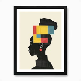 African American Woman 3 Art Print