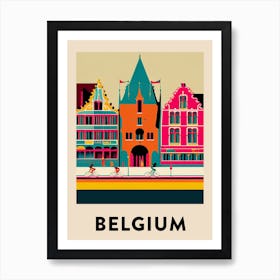 Belgium 3 Art Print