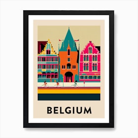 Belgium 3 Art Print