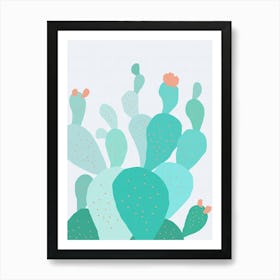 Botanical garden art 2 Art Print