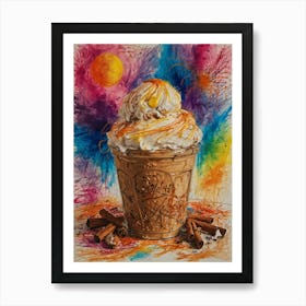 Ice Cream Sundae 9 Art Print