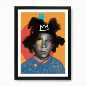 Jm Basquiat Art Print