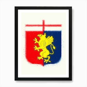 Genoa football club Art Print