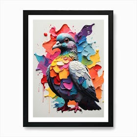 Pigeon Art Print