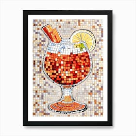 Tequila Cocktail 2 Art Print