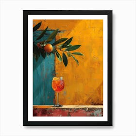 Aperol Spritz Art Print 201 Art Print