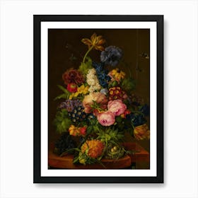 Flowers In A Vase 4 Art Print