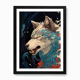 Wolf animal Art Print