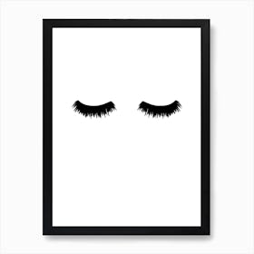 Bold Lashes Poster